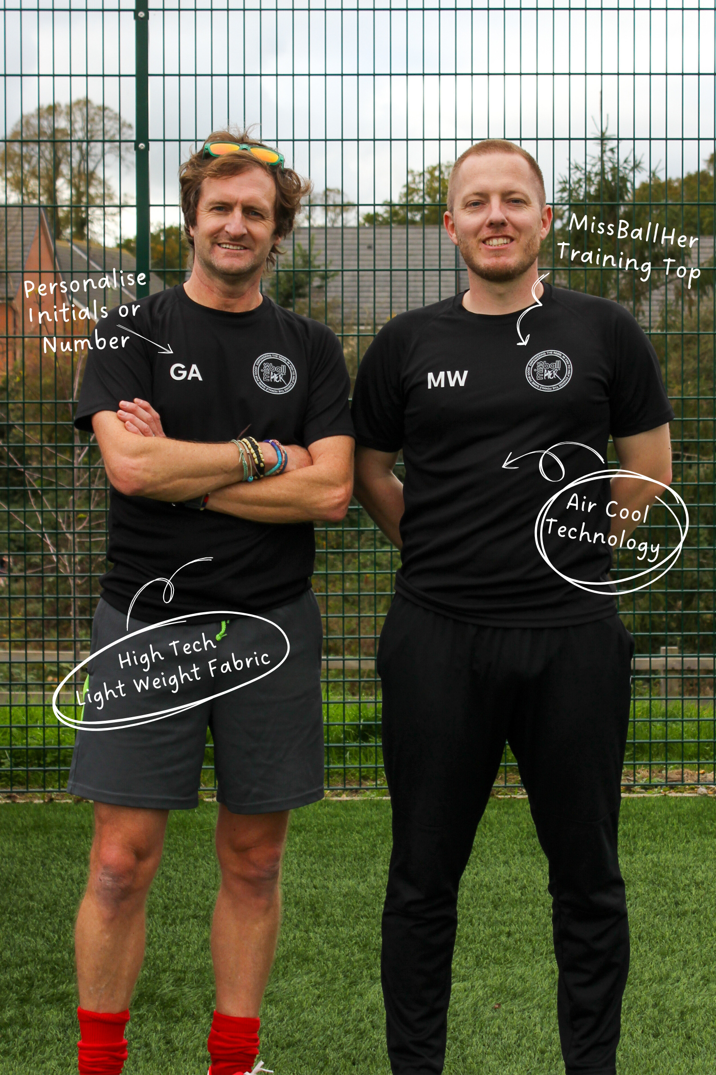 Men's Training Top 'MISSBALLHER' BLACK