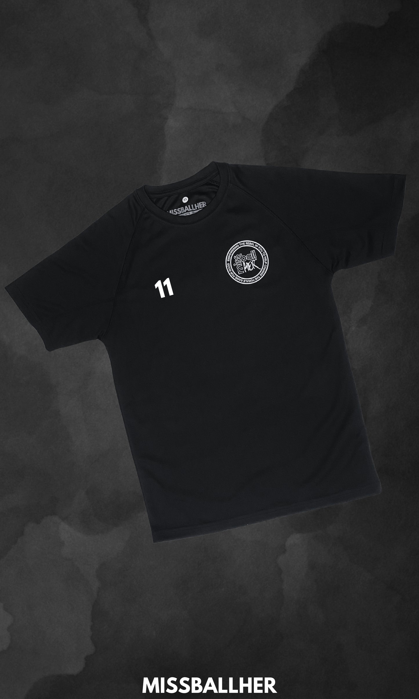 Men's Training Top 'MISSBALLHER' BLACK