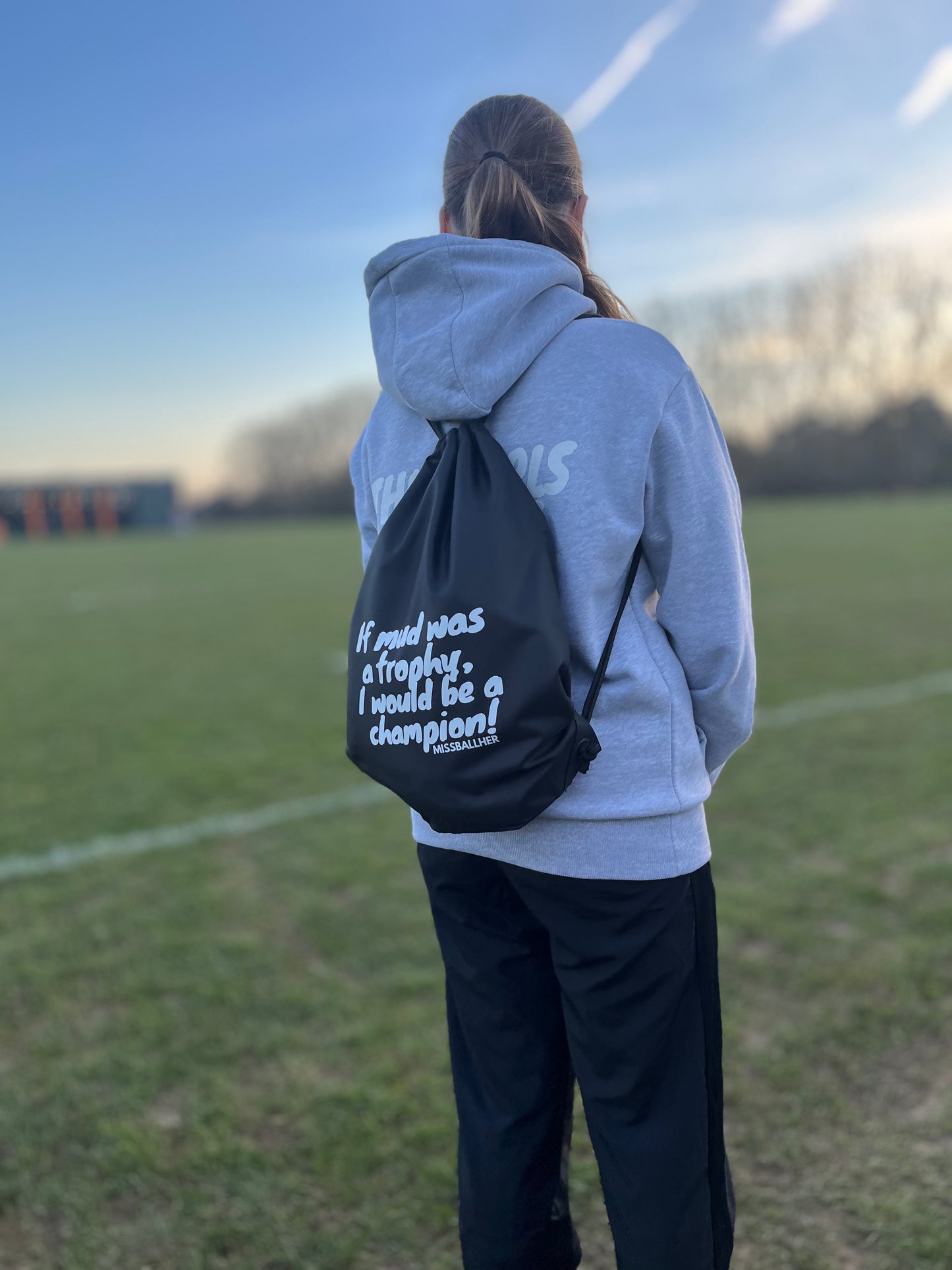 The MISSBALLHER Drawstring Bag