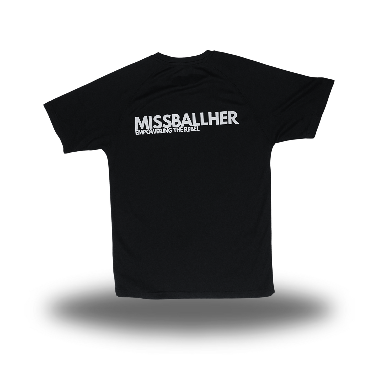 Girls' Training Top 'MISSBALLHER' BLACK