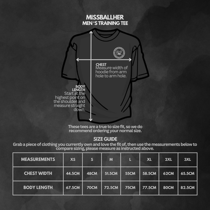 Men's Training Top 'MISSBALLHER' BLACK